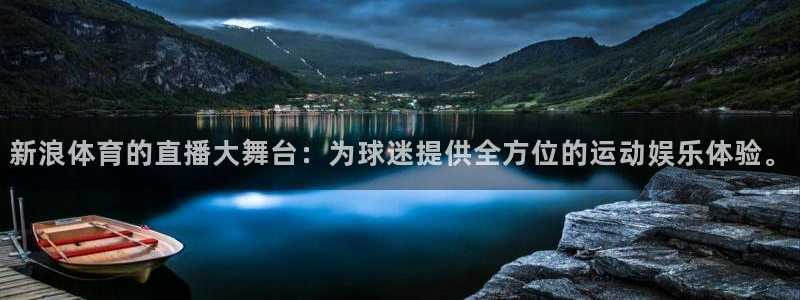 说球帝直播网：新浪体育的直播大舞台：为球迷提供全方位的运动娱乐体验。